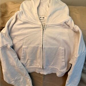 Garage Classic White Hoodie